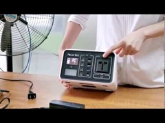How to use a lithium battery 200w portable power station