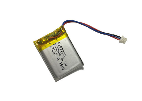 de Batterij van 3.7V 260mAh PAC, de Hoge Rate Discharge LiPO Batterij van 10C voor Draagbare Ventilator